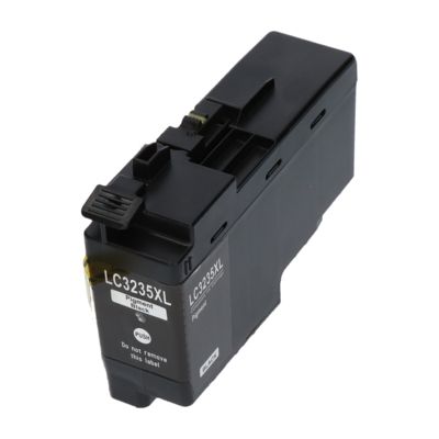 PrintAbout Huismerk vervangt Brother LC-3233BK Inktcartridge Zwart