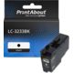 PrintAbout Huismerk vervangt Brother LC-3233BK Inktcartridge Zwart