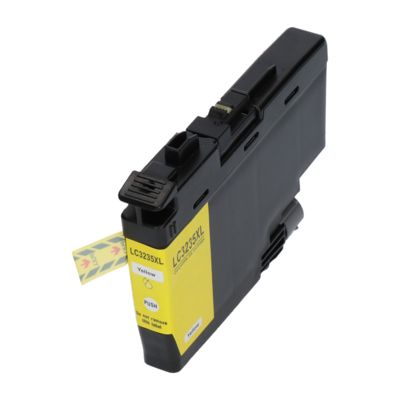 PrintAbout Huismerk vervangt Brother LC-3233Y Inktcartridge Geel