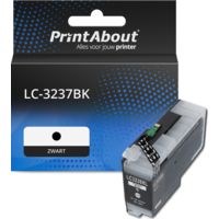 PrintAbout Huismerk vervangt Brother LC-3237BK Inktcartridge Zwart