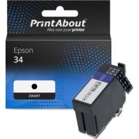 Huismerk Epson 34 (C13T34614010) Inktcartridge Zwart