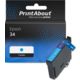 Huismerk Epson 34 (C13T34624010) Inktcartridge Cyaan