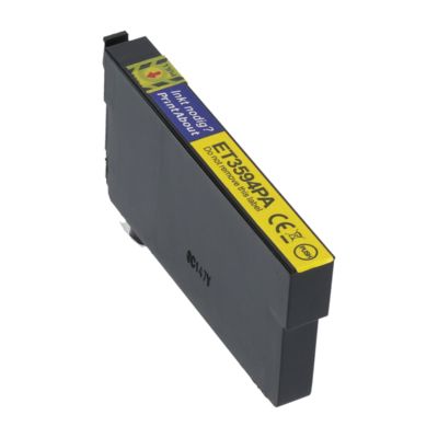 Huismerk Epson 35 (C13T35844010) Inktcartridge Geel