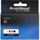 Huismerk Epson 35 (C13T35864010) Inktcartridge 4-kleuren Multipack