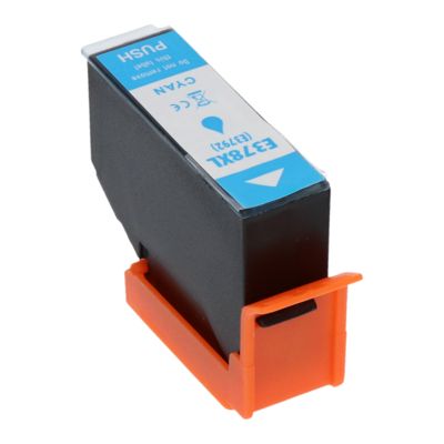 Huismerk Epson 378 (C13T37824010) Inktcartridge Cyaan