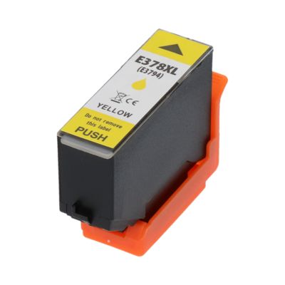 Huismerk Epson 378 (C13T37844010) Inktcartridge Geel