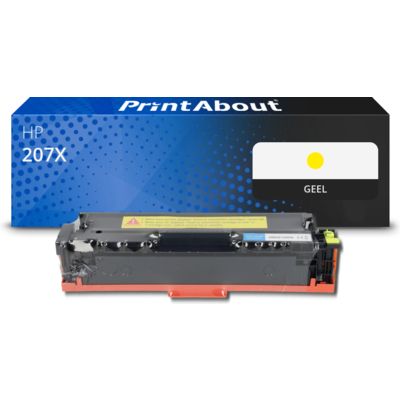 Huismerk HP 207X (W2212X) Toner Geel Hoge capaciteit