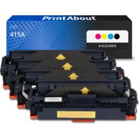 Huismerk HP 415A (W2030A) Toner 4-kleuren Multipack