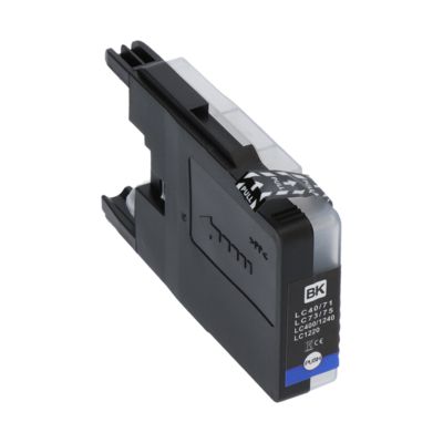 PrintAbout Huismerk vervangt Brother LC-1220BK Inktcartridge Zwart