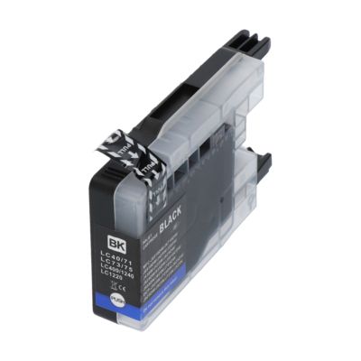 PrintAbout Huismerk vervangt Brother LC-1220BK Inktcartridge Zwart