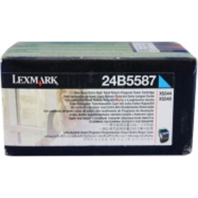 Lexmark 24B5587 Toner Cyaan