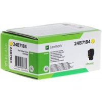 Lexmark 24B7184 Toner Geel