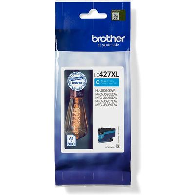 Brother LC-427XLC Inktcartridge Cyaan Hoge capaciteit