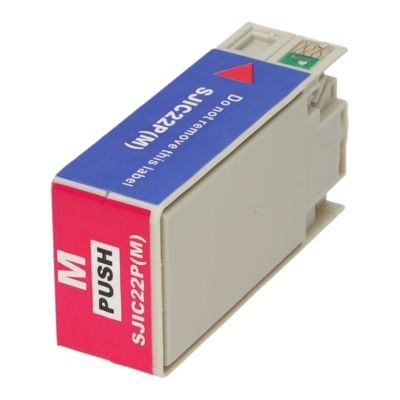 Huismerk Epson SJIC22P(M) Inktcartridge Magenta