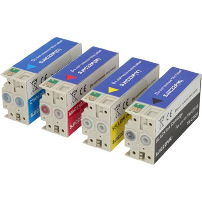 Huismerk Epson SJIC22P(K/C/M/Y) Inktcartridge 4-kleuren Multipack