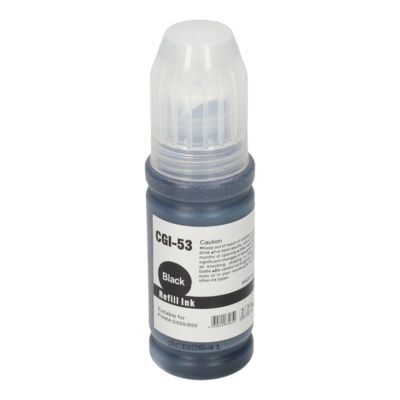 Huismerk Canon GI-53BK Inktcartridge Zwart