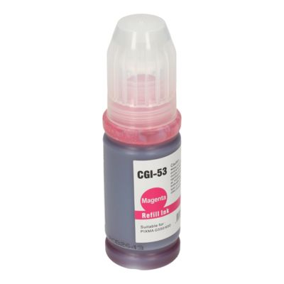 Huismerk Canon GI-53M Inktcartridge Magenta