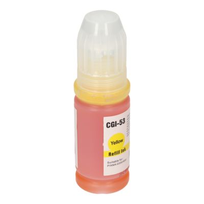 Huismerk Canon GI-53Y Inktcartridge Geel