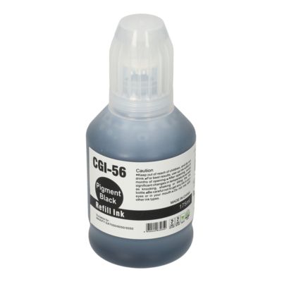 Huismerk Canon GI-56BK Inktcartridge Zwart