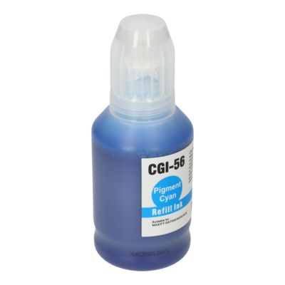 Huismerk Canon GI-56C Inktcartridge Cyaan
