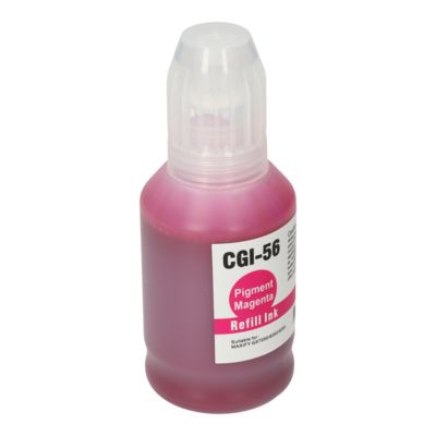 Huismerk Canon GI-56M Inktcartridge Magenta