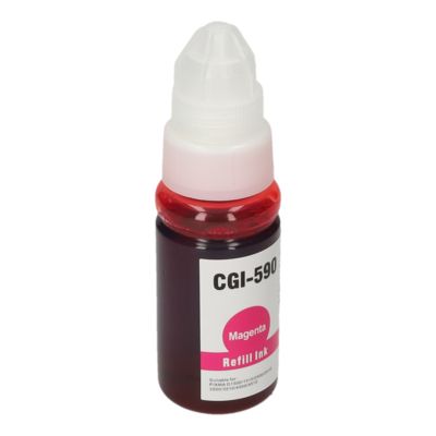 Huismerk Canon GI-590M Inktcartridge Magenta