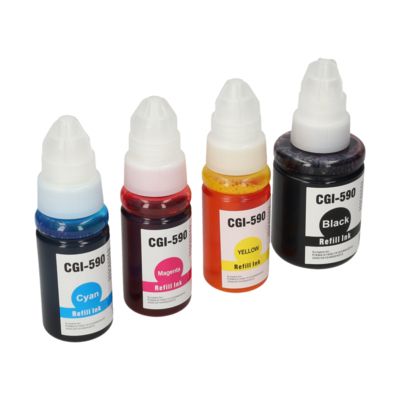 Huismerk Canon GI-590BK/C/M/Y Inktcartridge 4-kleuren Multipack