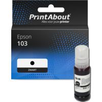 Huismerk Epson 103 (C13T00S14A) Inktcartridge Zwart