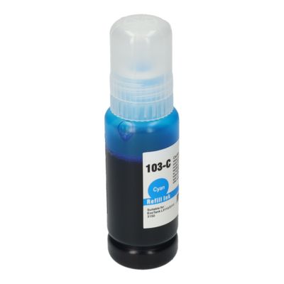 Huismerk Epson 103 (C13T00S24A) Inktcartridge Cyaan