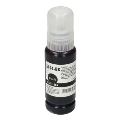 Huismerk Epson 104 (C13T00P140) Inktcartridge Zwart