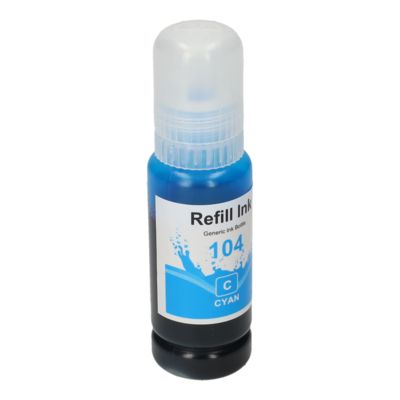 Huismerk Epson 104 (C13T00P240) Inktcartridge Cyaan