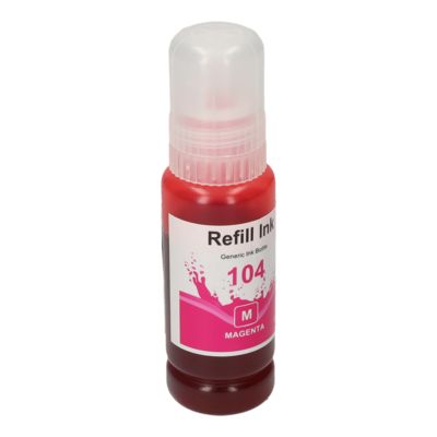 Huismerk Epson 104 (C13T00P340) Inktcartridge Magenta