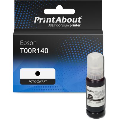 Huismerk Epson T00R140 Inktcartridge Foto-zwart