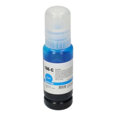 Huismerk Epson T00R240 Inktcartridge Cyaan