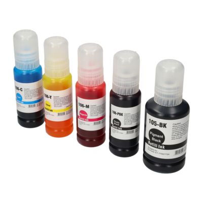 Huismerk Epson T00Q140/R140/240/340/440 (105) Inktcartridge 5-kleuren Multipack