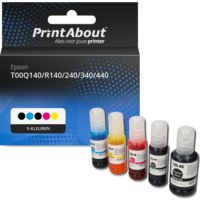 Huismerk Epson T00Q140/R140/240/340/440 (105) Inktcartridge 5-kleuren Multipack