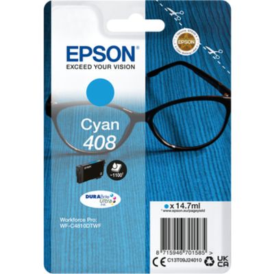 Epson 408 (C13T09J24010) Inktcartridge Cyaan