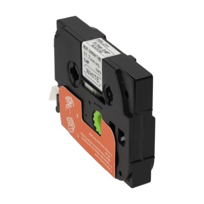 PrintAbout Huismerk vervangt Brother TZe-FX231 Tape Zwart op wit (12 mm)