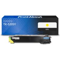 Huismerk Kyocera TK-5205Y Toner Geel