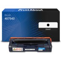 Huismerk Ricoh 407543 (SP C250E) Toner Zwart Extra hoge capaciteit