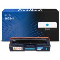 Huismerk Ricoh 407544 (SP C250E) Toner Cyaan Extra hoge capaciteit