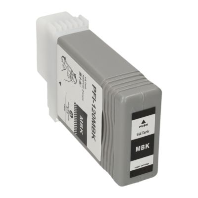Huismerk Canon PFI-120MBK Inktcartridge Mat-zwart