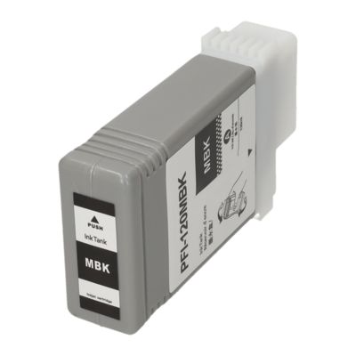 Huismerk Canon PFI-120MBK Inktcartridge Mat-zwart