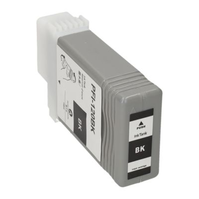 Huismerk Canon PFI-120BK Inktcartridge Zwart