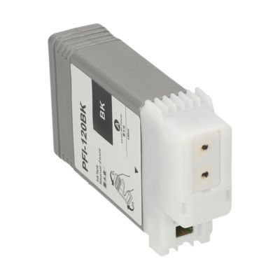 Huismerk Canon PFI-120BK Inktcartridge Zwart