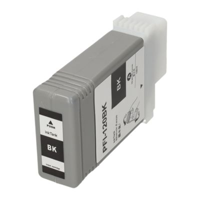 Huismerk Canon PFI-120BK Inktcartridge Zwart