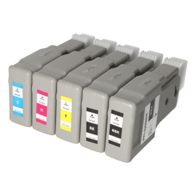 Huismerk Canon PFI-120MBK/BK/C/M/Y Inktcartridge 5-kleuren Multipack