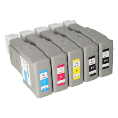 Huismerk Canon PFI-120MBK/BK/C/M/Y Inktcartridge 5-kleuren Multipack