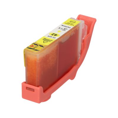Huismerk Canon CLI-42Y Inktcartridge Geel
