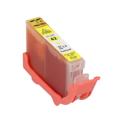 Huismerk Canon CLI-42Y Inktcartridge Geel
